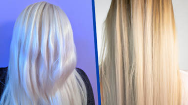 Getting Platinum Blonde Hair by Bleaching to Level 10